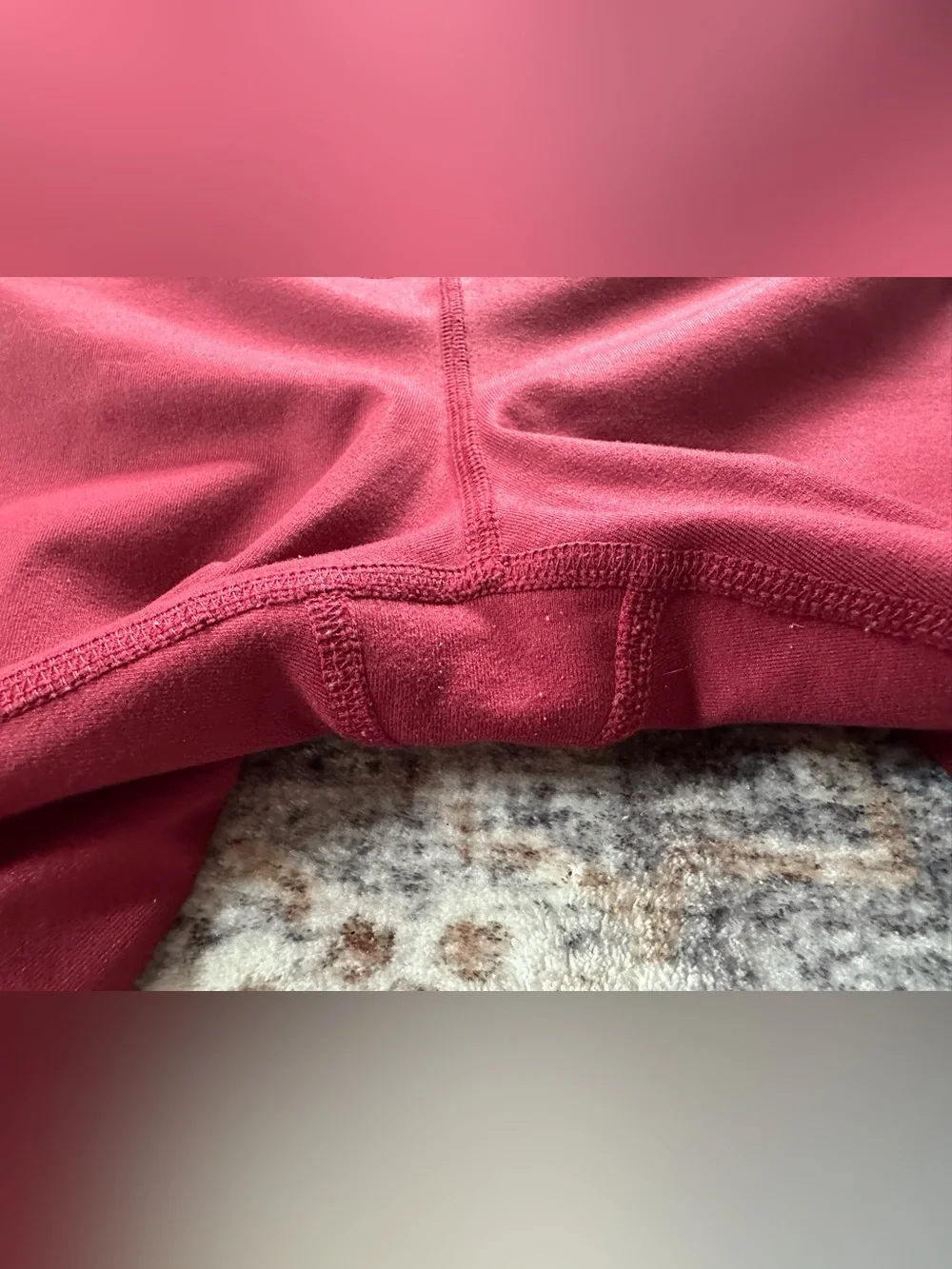Alo High-Waist Airlift Legging Cranberry/Red 28.5” - Size M